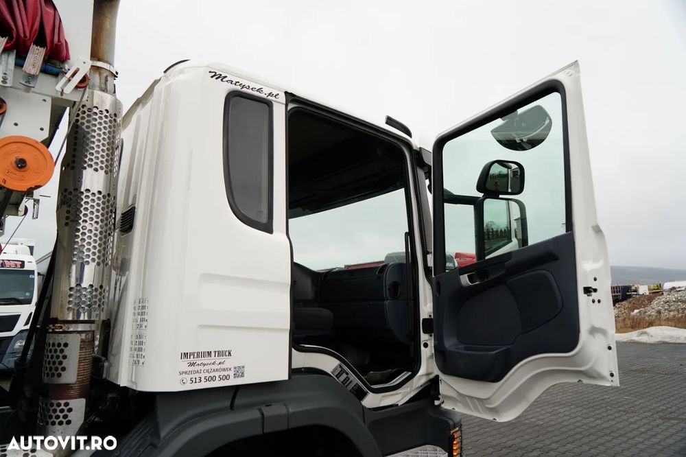 Scania P 410 / 8x4 / BASCULATOR 2 LATERAL / HIDRODOXIE LATERALĂ / BORDMATIC / OPTICRUISE / ANVELOPE 100% / EURO 6 - 37