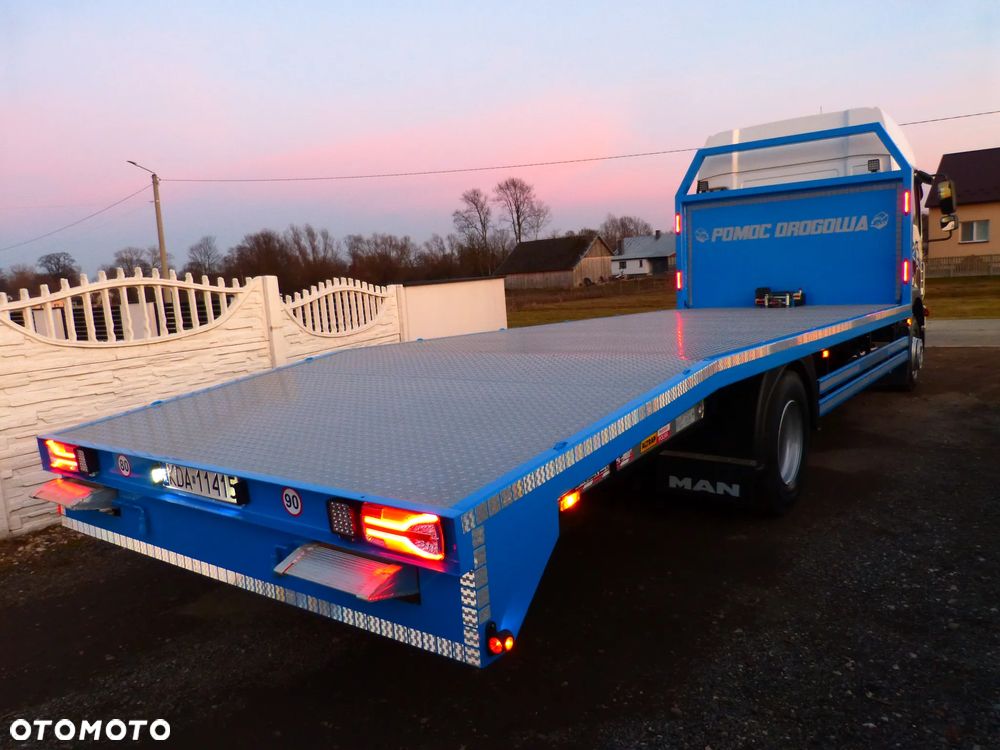 MAN TGM 15.290 POMOC DROGOWA AUTOLAWETA SPECJALNY EURO 5 DMC 15.500 KG ŁADOWNOŚĆ 9.000 KG XENON - 5