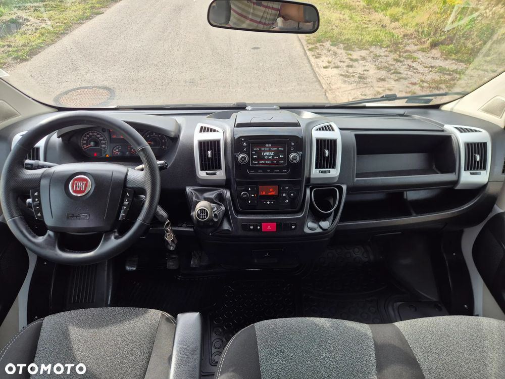 Fiat DUCATO MAXI 2.3 POWER 180KM KIPER DUBEL BRYGADÓWKA 7 0SÓB SALON PL 2017R - 25