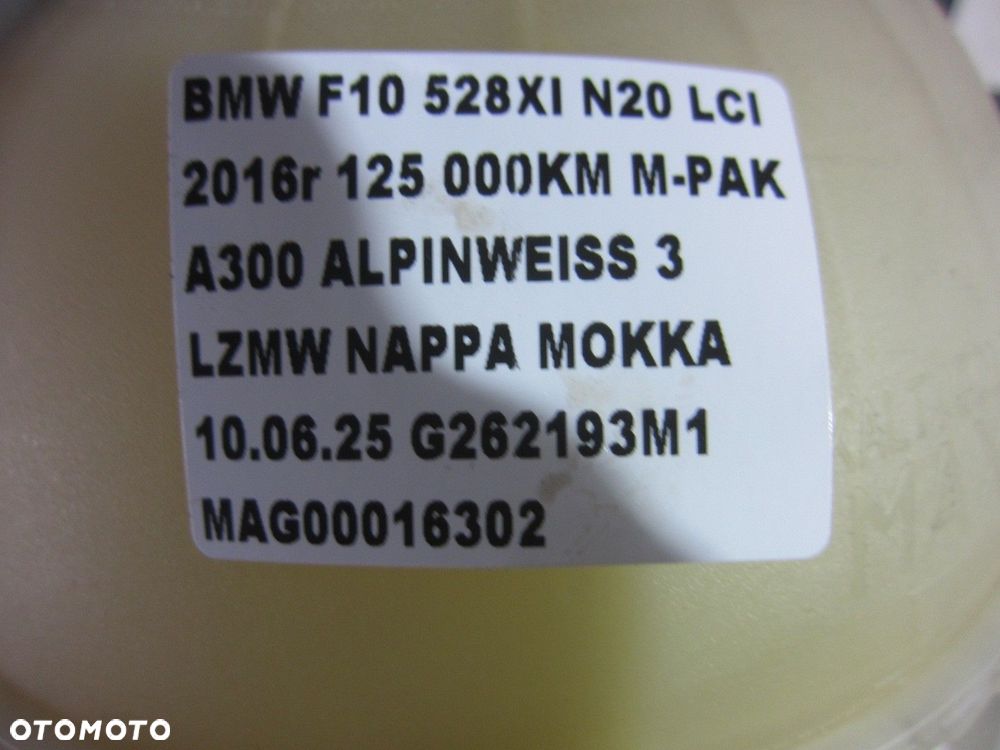 BMW 5 F10 528I N20 ZBIORNIK WYRÓWNAWCZY ZBIORNICZEK 7619189 8614293 7649733 - 7
