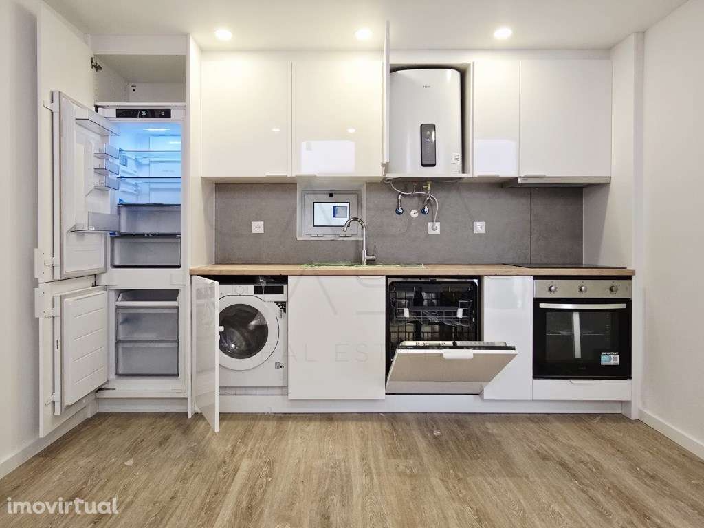 NOVO - Apartamento T1 totalmente equipado na Baixa de Setúbal - Arr... - Grande imagem: 3/12