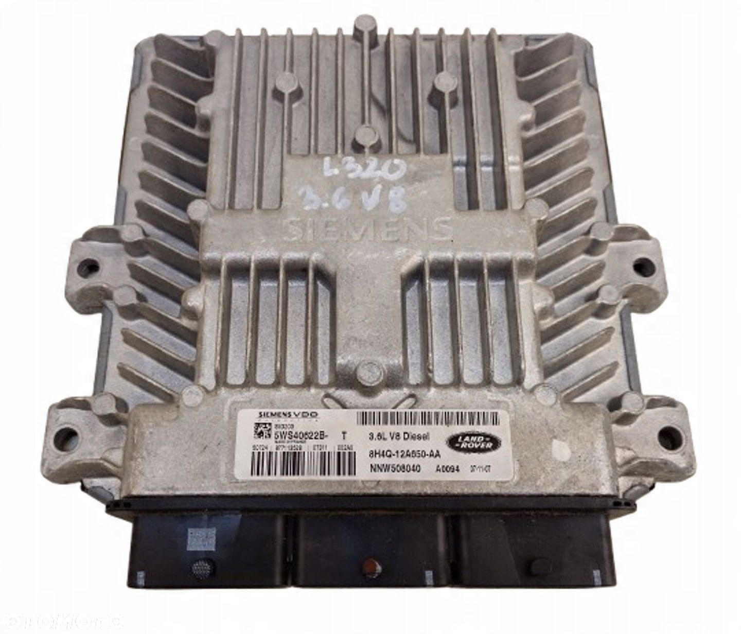 RANGE ROVER SPORT L320 3.6 V8 TDV8 KOMPUTER STEROWNIK SILNIKA NNW508040 - 1
