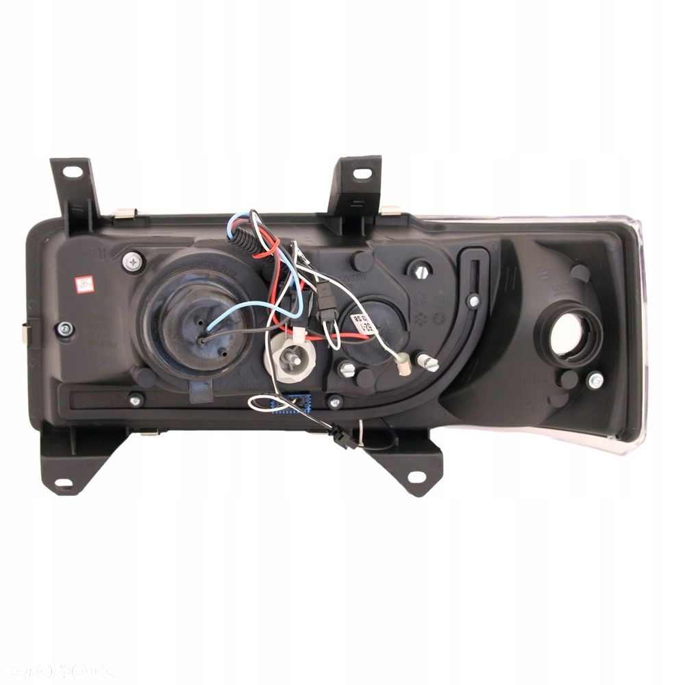 Reflektory Lampy kpl Day line light LED Tuning Black VW T4 Transporter 90- - 4