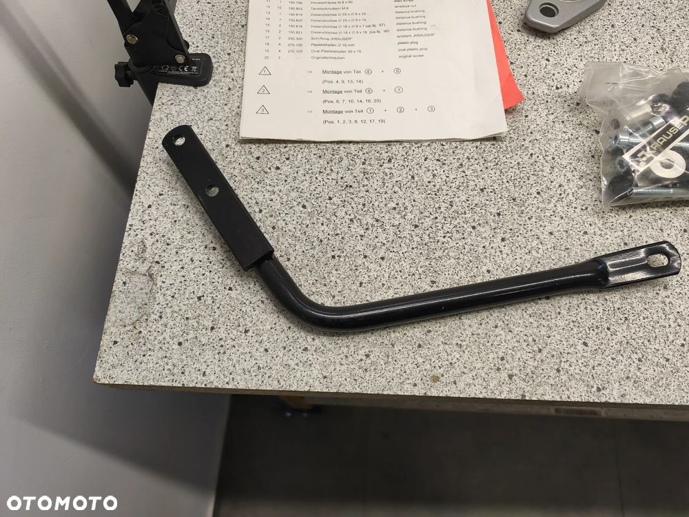 Stelaż kufrów bocznych Krauser K3 Honda XL 600 XL600 Transalp 600 XRV 750 XRF750 Africa Twin 750 - 2