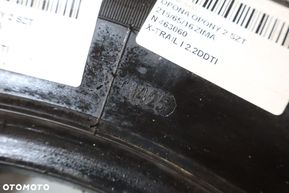 OPONA OPONY 2 SZT TORQUE TQ022 ZIMA  215/65/16 25R - 12