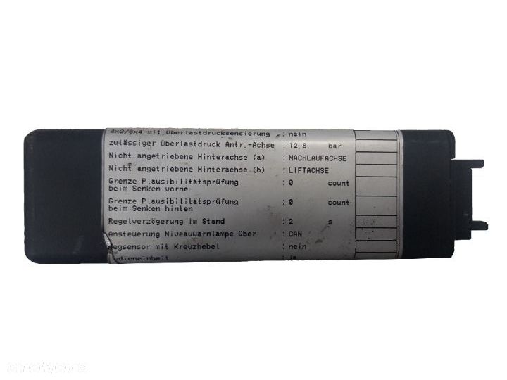 STEROWNIK MODUŁ ECAS MERCEDES ATEGO 6x2 4461700540 0004462717 - 3