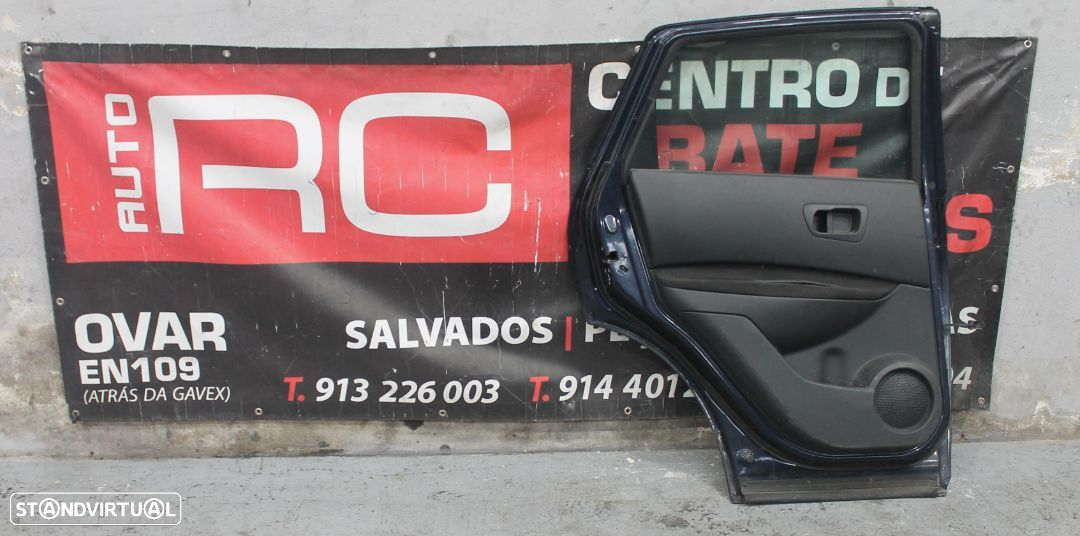 Porta de Trás do Lado Esquerdo Nissan Qashqai J10 de 2008 - 2