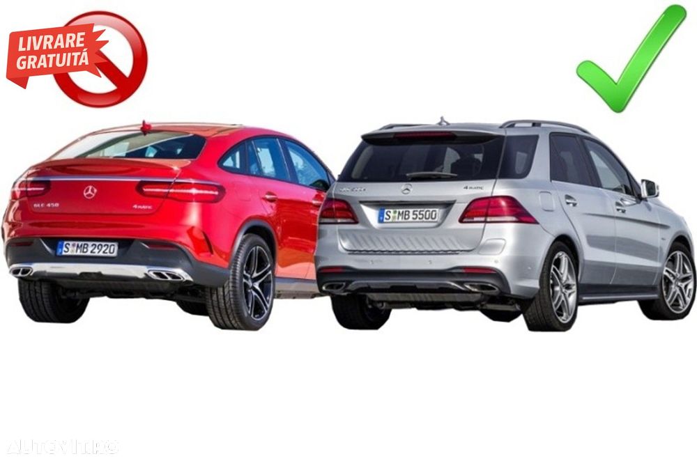 Praguri Laterale Mercedes ML (2011-2014) Mercedes GLE W166 (2015-2018)- livrare gratuita - 8