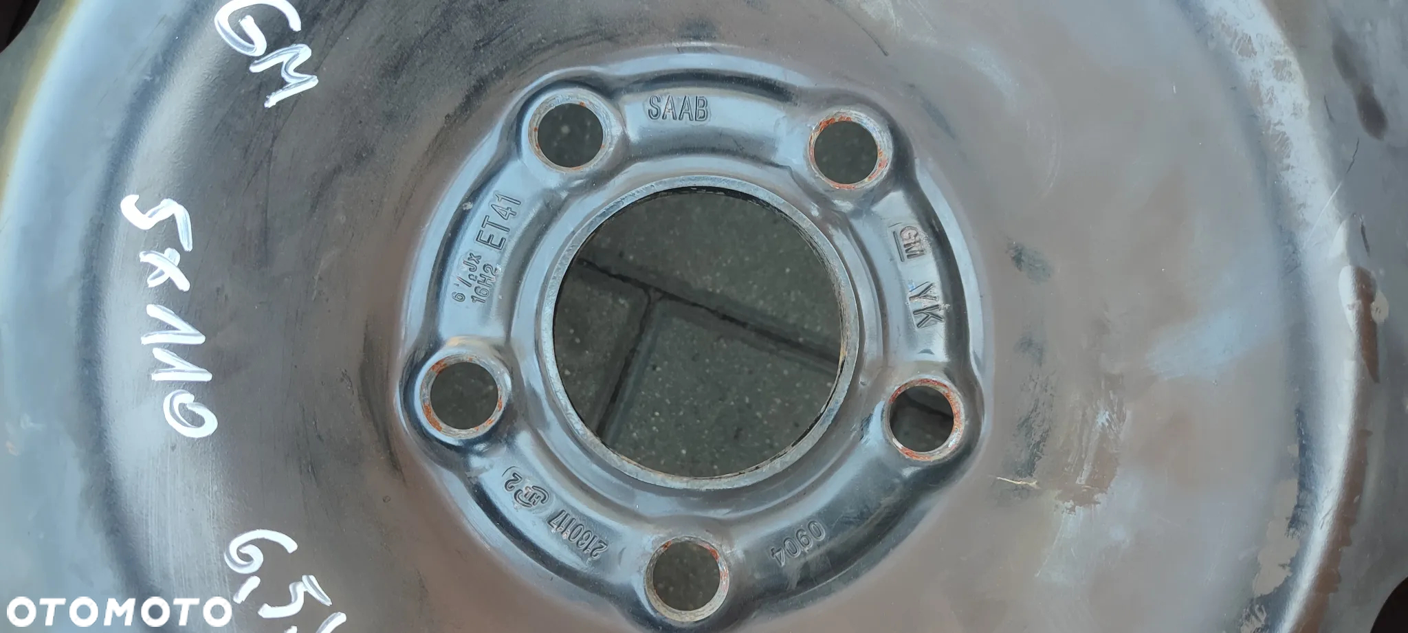 FELGI 5x110 6.5Jx16 CALI ET41 OPEL VECTRA C MERIVA B ZAFIRA B KOMPLET 4 SZTUKI - 6
