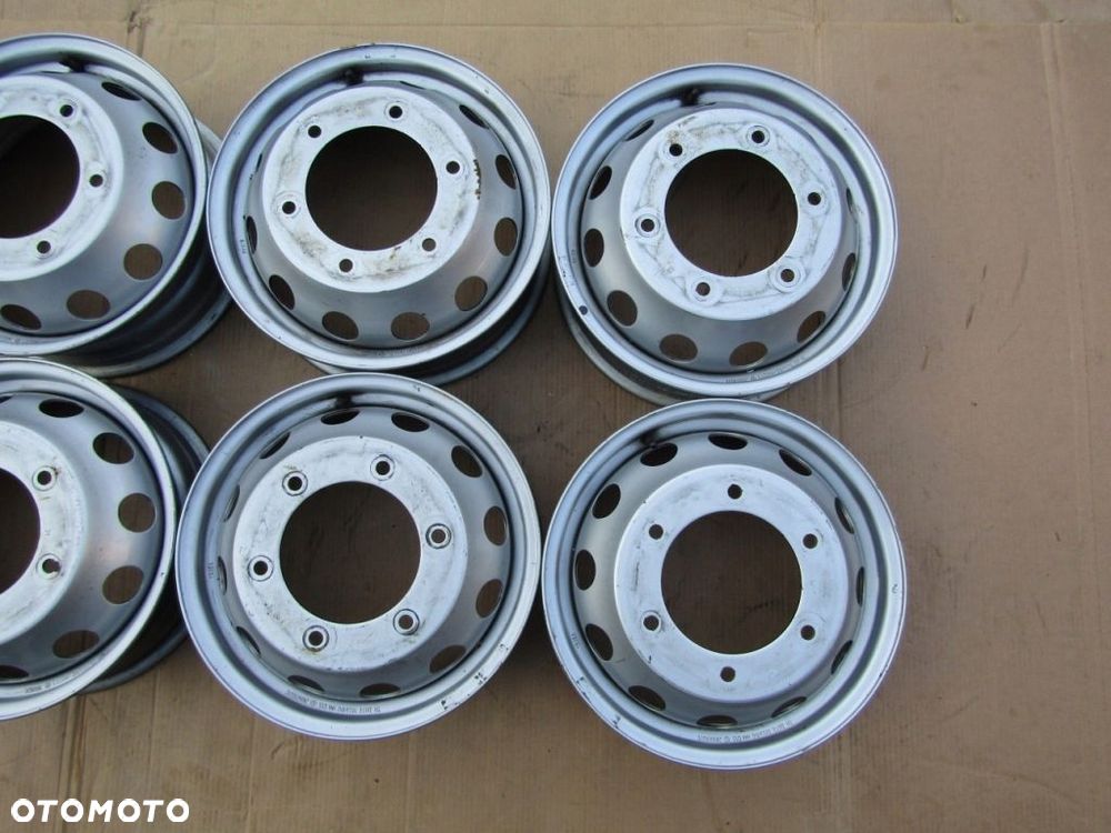 6x Felga Felgi 16 VW Crafter MAN Bliźniak 5,5j 6x205 ET121,5 / 2N0601027C - 3