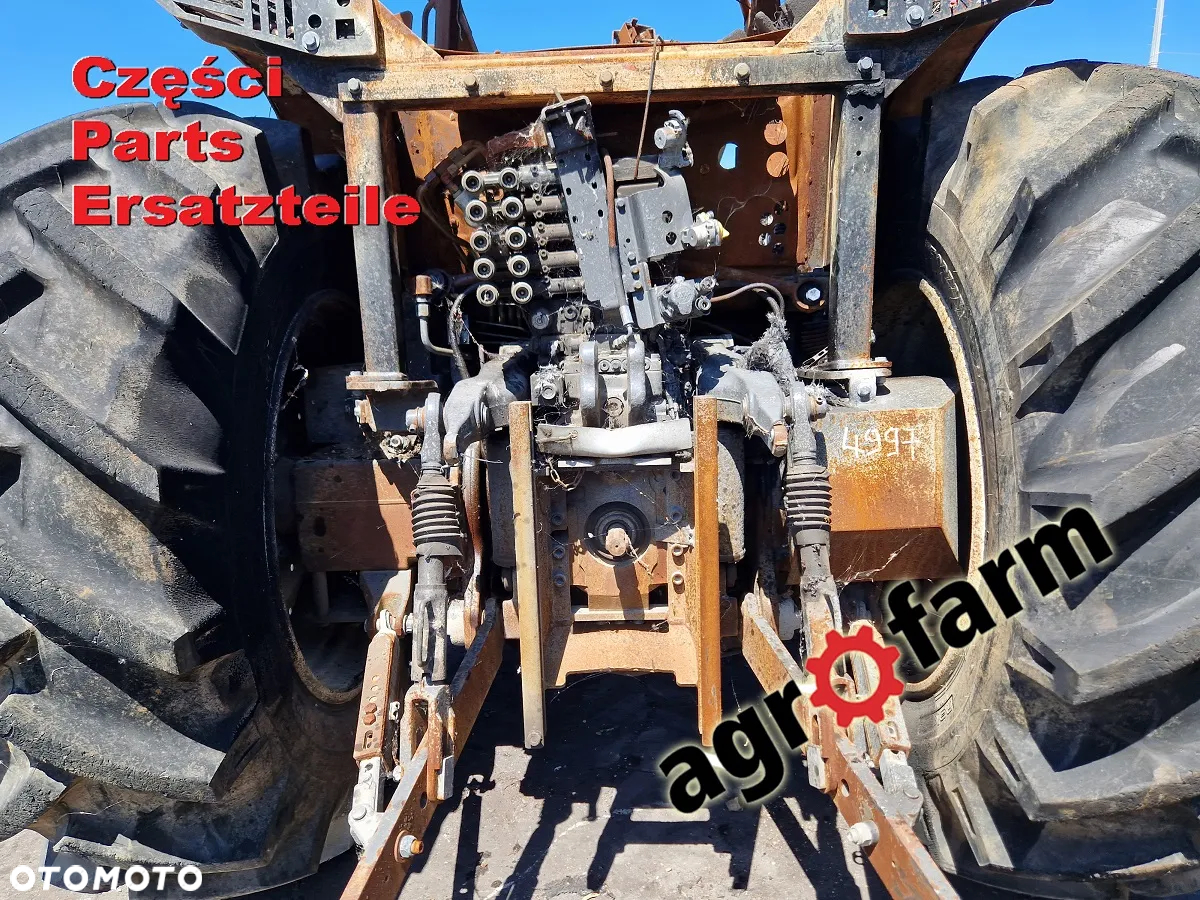 Valtra N 134 S 154 zwolnica silnik wał piasta zwrotnica obudowa - 2