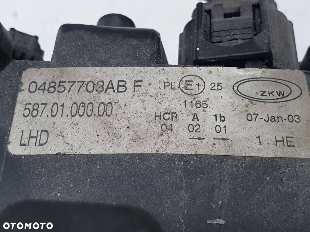 LAMPA PRZÓD PRZEDNIA LEWA CHRYSLER VOYAGER IV 0SB701L5AB - 3