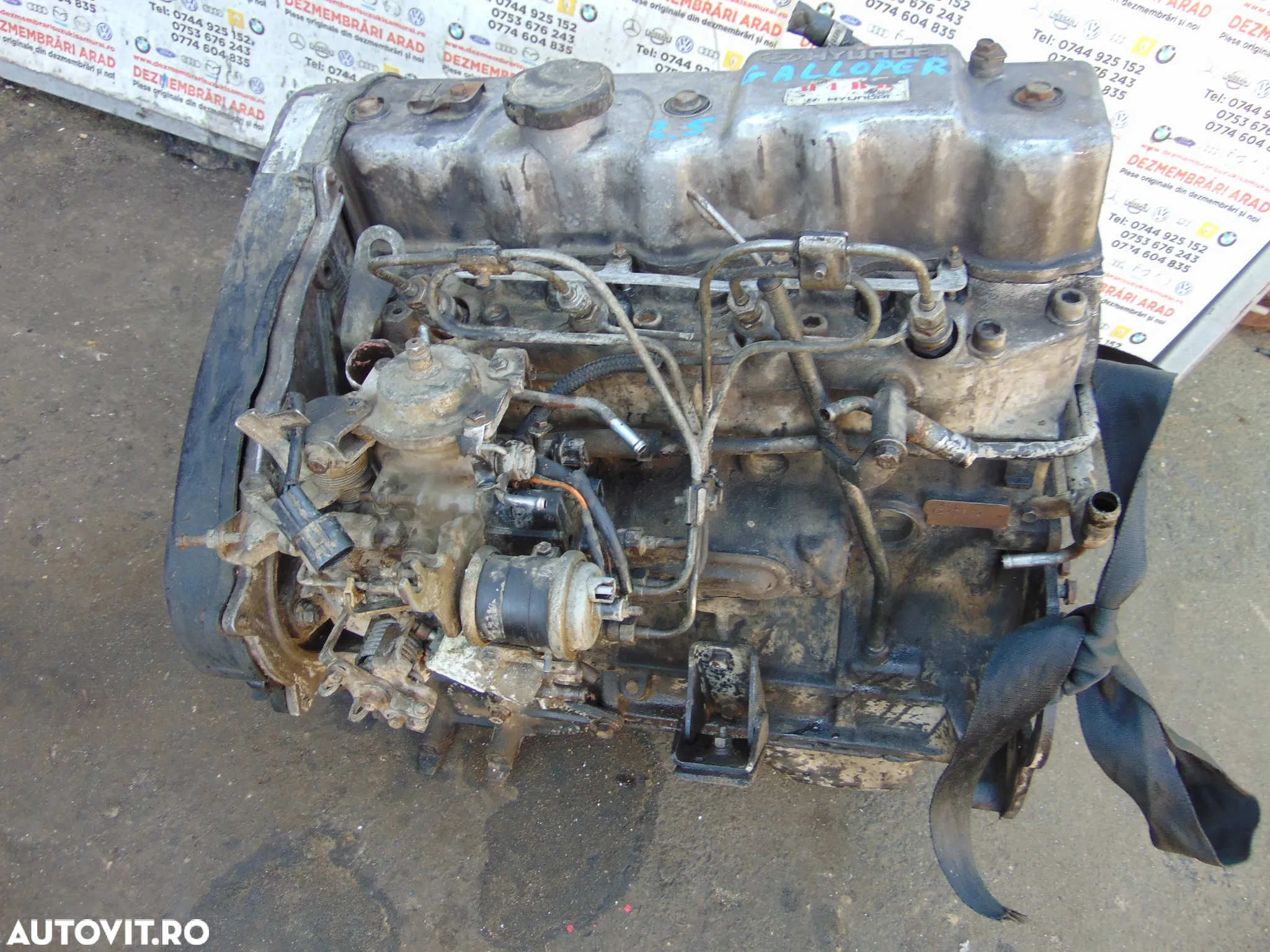 Motor Hyundai Galloper 2.5 H1 Mitsubushi Pajero 2.5 D4BH L200 - 4