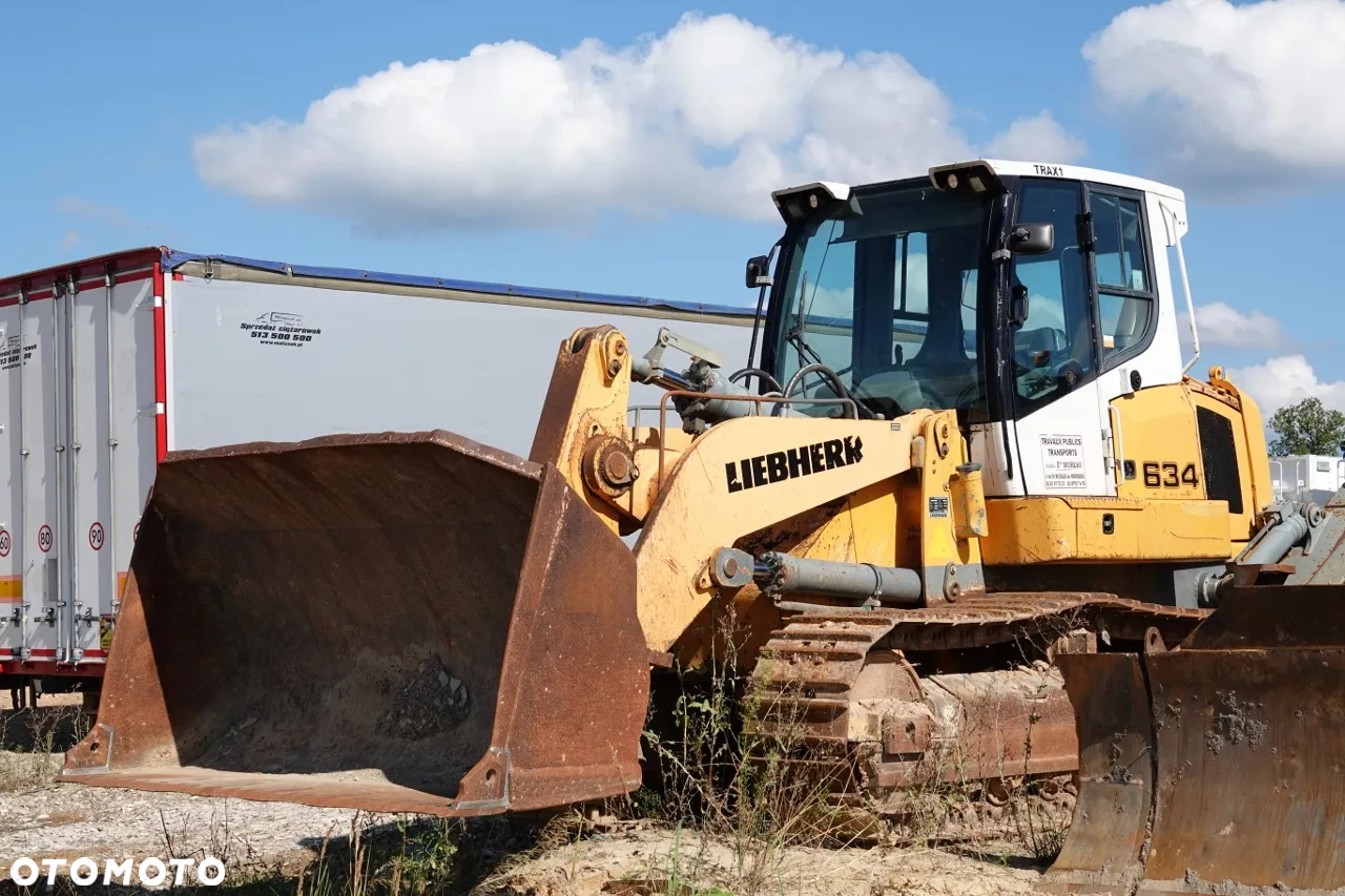 Liebherr R 634 / ŁADOWARKA CZOŁOWA / NA GĄSIENICACH / ZRYWAK TYŁ / 2007 ROK - 7