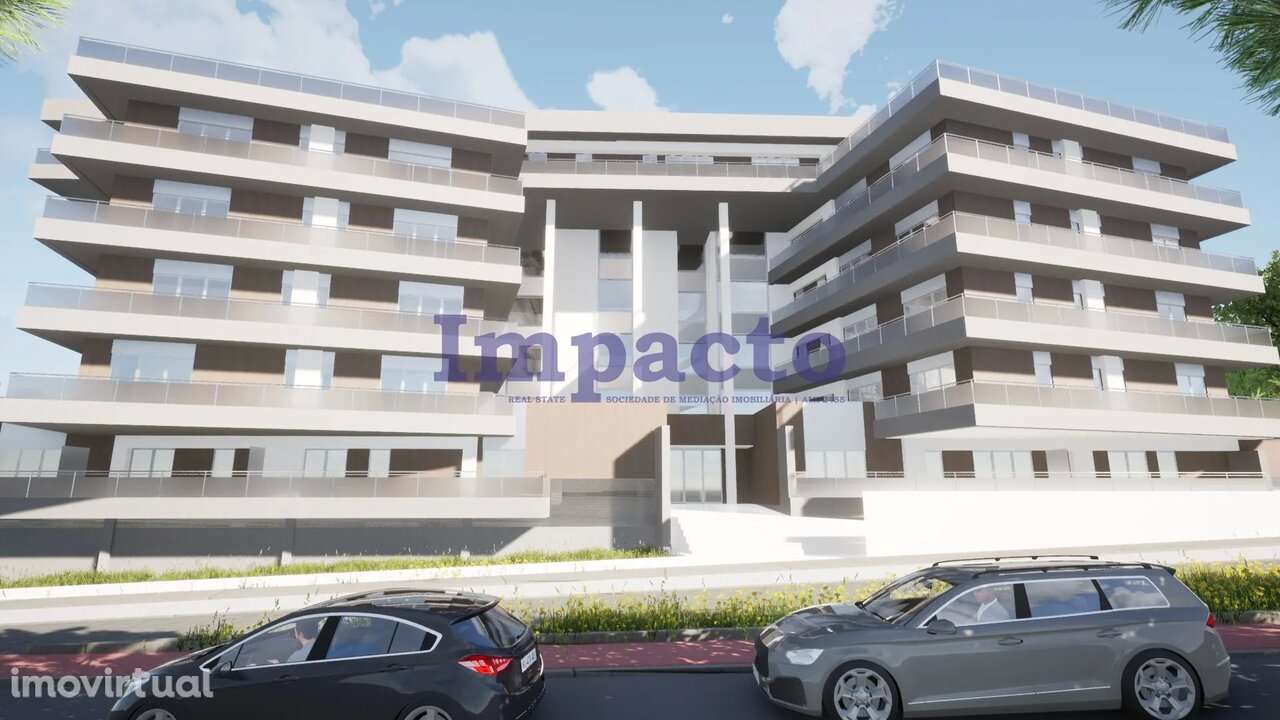Apartamento T2 com terraço em construção - Grande imagem: 4/9