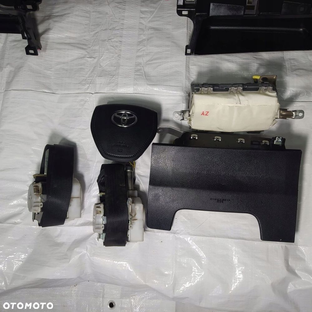 RAV4 IV 2013- KONSOLA DESKA PASY AIRBAG PODUSZKI - 5
