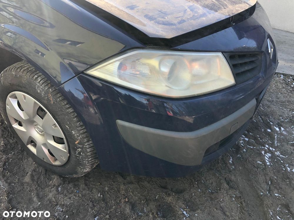 RENAULT MEGANE 2 II LIFT ZDERZAK PRZEDNI NIEBIESKI OV460 - 3