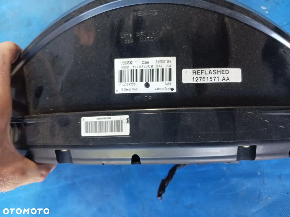 Zegary prędkościomierz licznik SAAB 9-3 93 II ver2 1.8 2.0 2.0t EUROPA 12761571AA  7553532 - 3