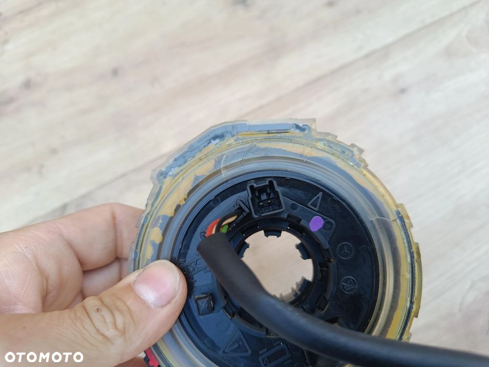 MERCEDES W211 W219 CLS TAŚMA KIEROWNICY ZWIJAK PODGRZEWANA KIEROWNICA A1714640618 - 2