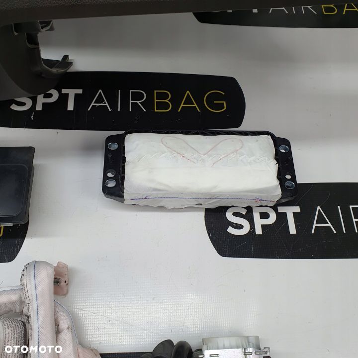 SKODA SUPERB III 3 DESKA ROZDZIELCZA BRĄZ KONSOLA KOKPIT PULPIT PODUSZKI AIRBAG AIR BAG PASY KURTYNY KIT SET - 10
