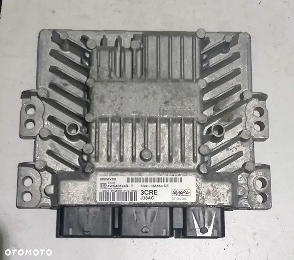 FORD MONDEO MK4 - STEROWNIK KOMPUTER SILNIKA 7G91-12A650-DE - 1