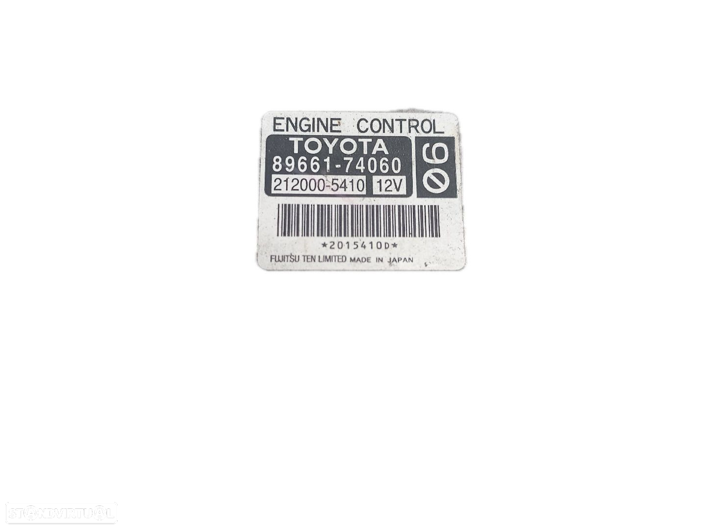 Centralina Motor Toyota Iq (_J1_) - 4