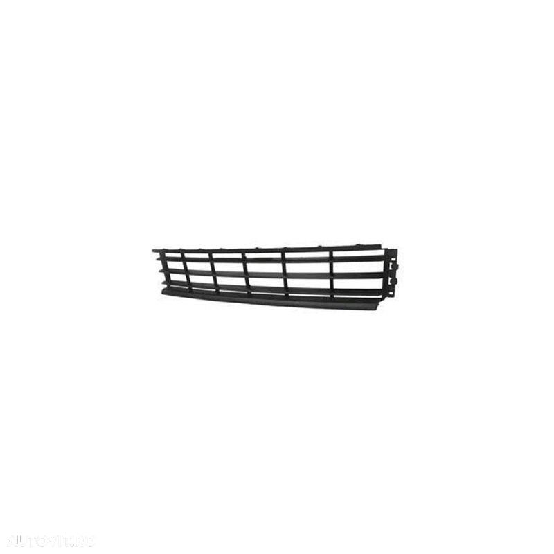 Grila bara fata VW Passat (B7 (36)), 11.2010-2015, 3AA8536719B9, 95D12710 negru - 1