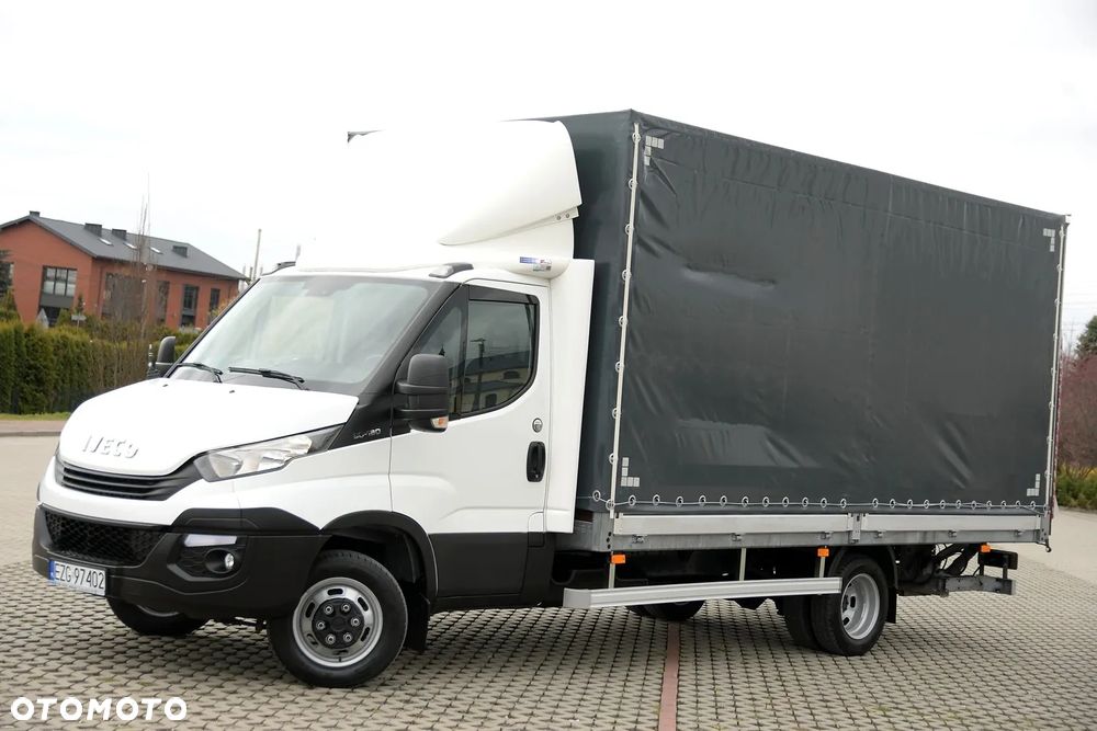 Iveco DAILY 50-180 * BURTO-PLANDEKA + WINDA DHOLLANDIA 1TONA* Salon PL PRZEBIEG 50TYS KM - 2