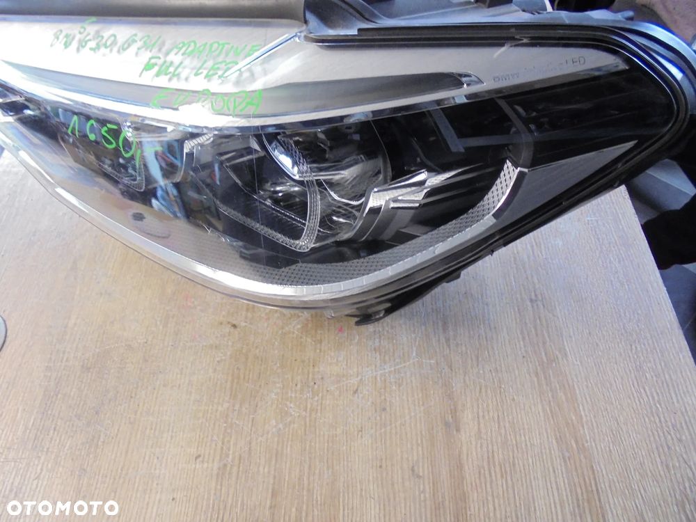 BMW 5 G30 G31 ADAPTIVE FULL LED LAMPA LEWY PRZÓD EUROPA - 3