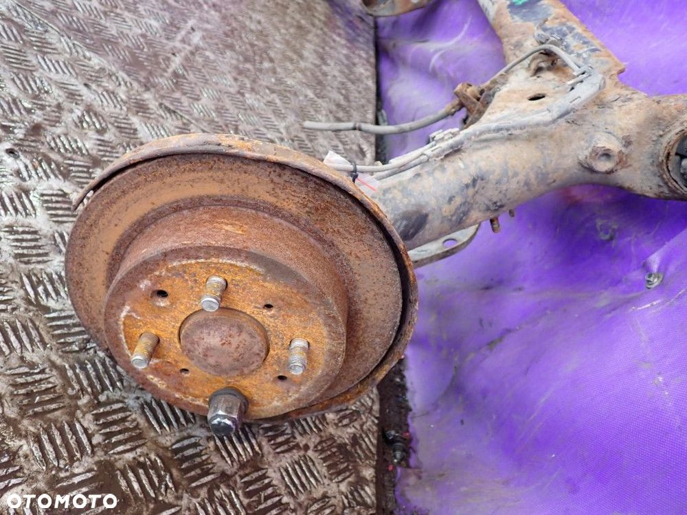 HONDA CITY IV 4 02-08 OŚ TYLNA BELKA TYŁ TARCZE ABS - 5