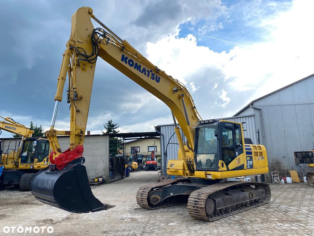 Komatsu PC 210 LC-10, 2013 ROK, z NIEMIEC, SERWISOWANA W KOMATSU, - 10