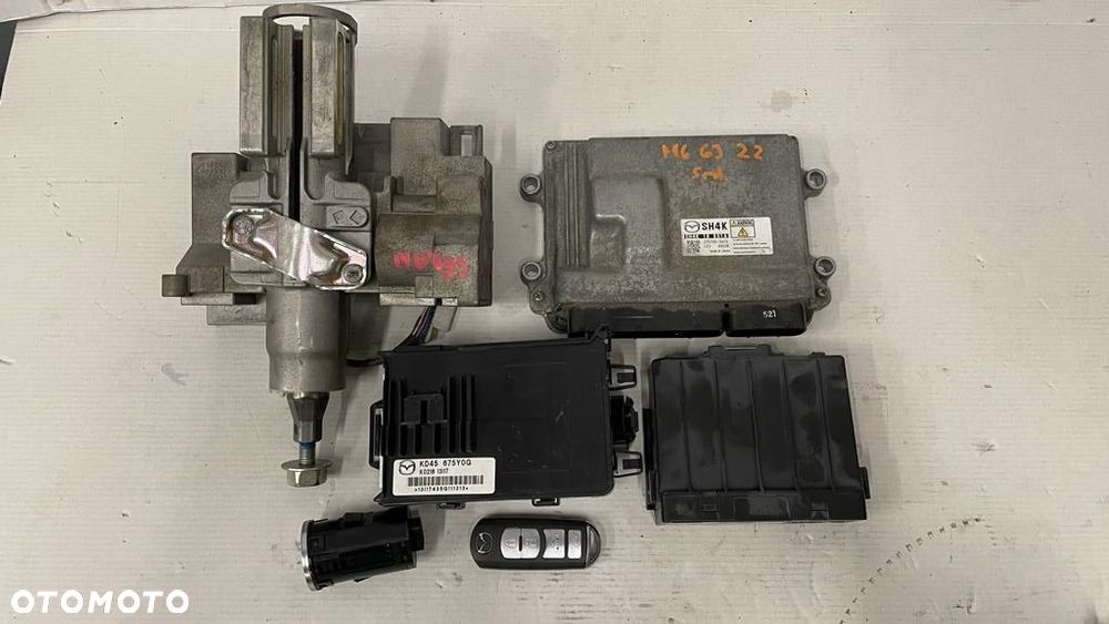 MAZDA 6 GJ 2.2 D ZESTAW DO ODPALENIA KOMPUTER SH4K18881A - 1