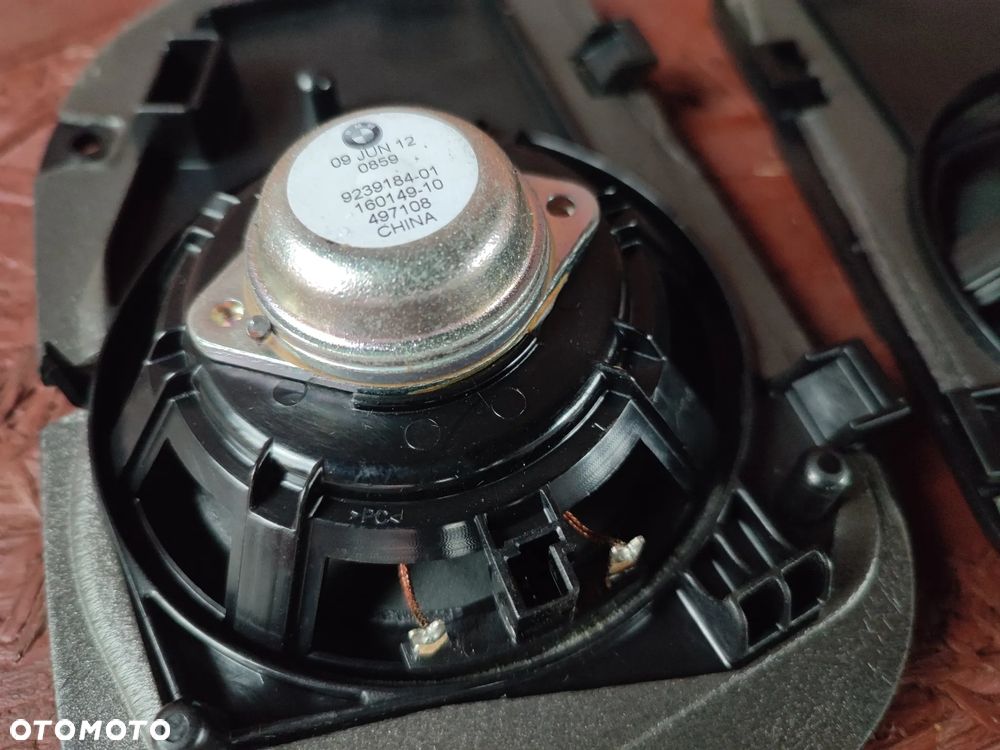 BMW F10 / F10N / F11 / F11N / F39 / F45 / F46 / F48 ORYGINALNE GŁOŚNIKI ŚREDNIOTONOWE STEREO LEWY / PRAWY O NR. 9 169 691 / 8 715 683 OEM W BDB STANIE - 7