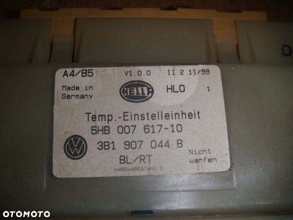 vw passat b5  panel klimatyzacji 3b1907044b - 2