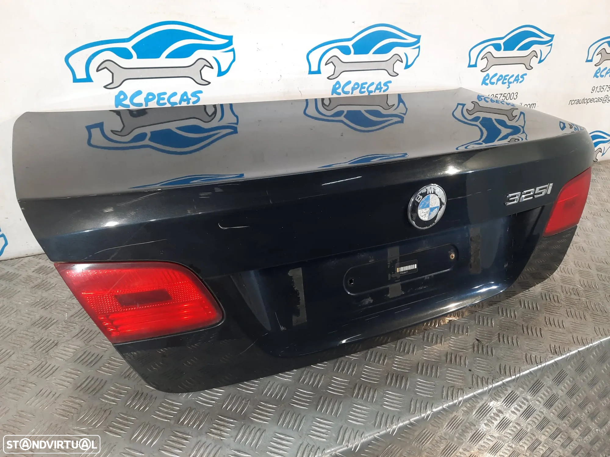 PORTA TAMPA MALA BMW SERIE 3 E92 COUPE FACELIFT 41627254428 7254428 FECHO PUXADOR - 4