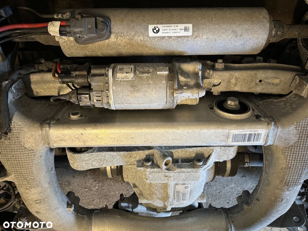 Kompletny wózek tył BMW 7 M760Li zawieszenie sanki zwrotnica skrętna hamulce M G11 G12 stabilizator aktywny DYNAMIC xDrive aktuator HSR belka - 2