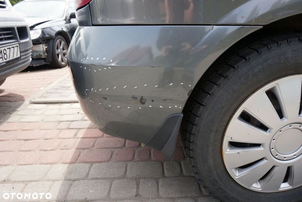 ZDERZAK TYLNY ALMERA II N16 LIFT 5D HB KY5  SZARY NISSAN 2003-2006 - 3
