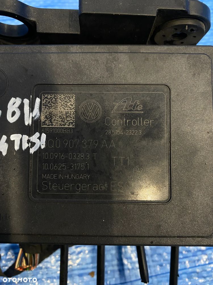 POMPA ABS HAMULCOWA STEROWNIK AUDI A3 8V GOLF VII SEAT SKODA 3Q0907379AA 3Q0614517AA 1.4 TFSI  ORYGINAŁ - 7