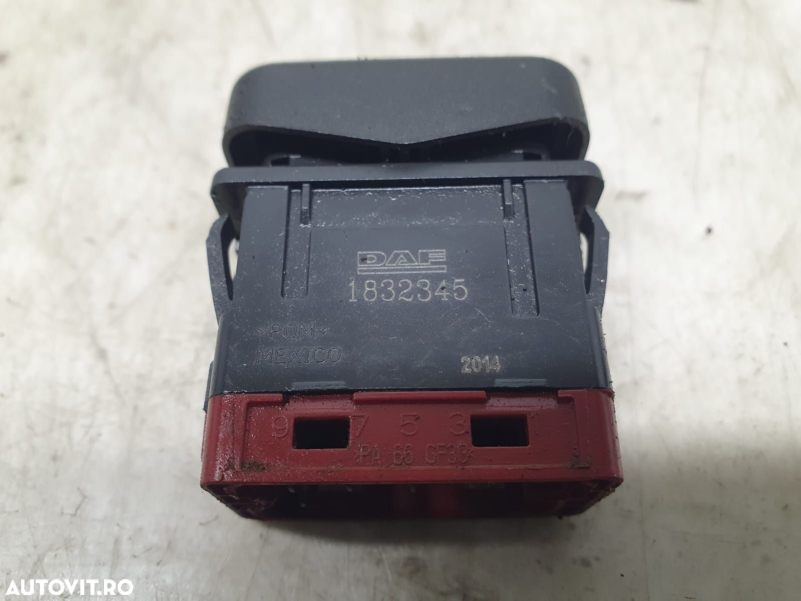 Comutator 1832345 Daf XF 105 generatia [2013 - 2021] - 2