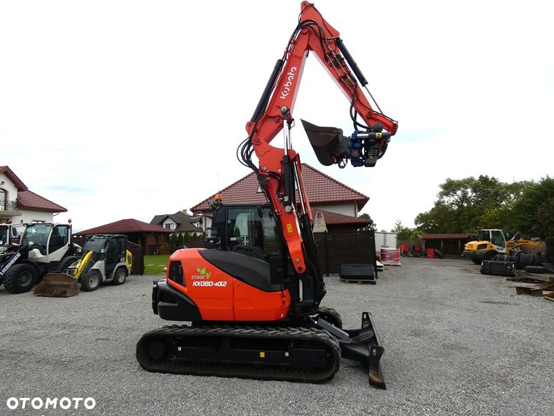 Kubota KX080-4&2 STAGE 5 / ROTOTILT / Sprowadzona / Idealna / - 23