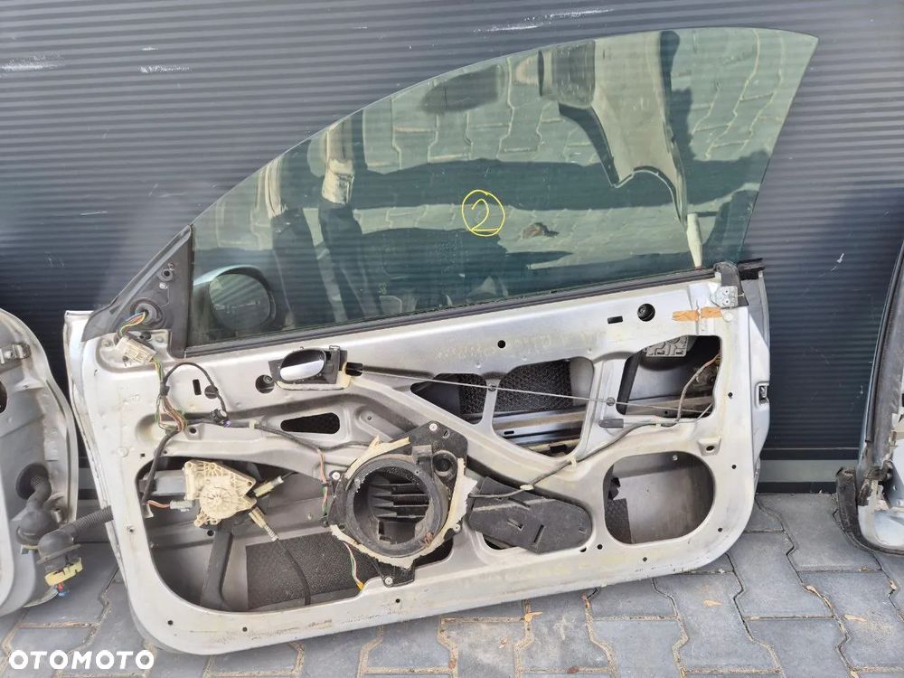 PEUGEOT 206 CC ZDERZAK / KLAPA / DRZWI / DACH SREBRNY - 15