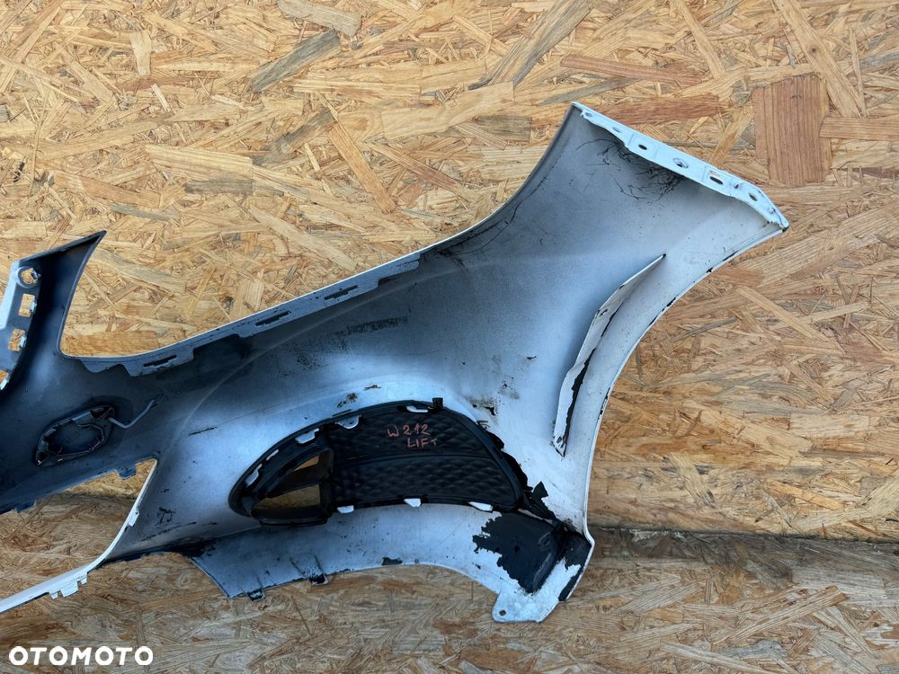 ZDERZAK PRZÓD PRZEDNI MERCEDES-BENZ E-KLASA W212 LIFT 13-16 CLASSIC BEZ DZIUR A2128851438 ORYGINAŁ - 8