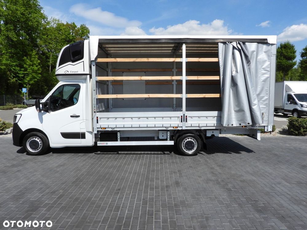 Renault MASTER  PLANDEKA 10 PALET WEBASTO TEMPOMAT LEDY PNEUMATYKA KLIMATYZACJA  165KM - 9