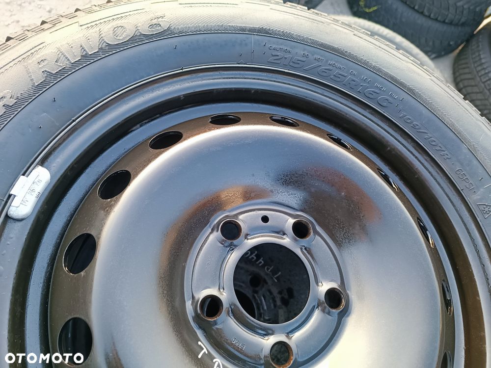 5x118 Felgi Stalowe Stal 16C 16 C Koła Zimowe Zima RENAULT TRAFIC OPEL VIVARO NISSAN PRIMASTAR 6-7mm Legnica ALU-RAD 215/65 - 3