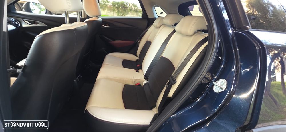 Mazda CX-3 1.5 Sky.Excellence HT Leather White Navi - 17