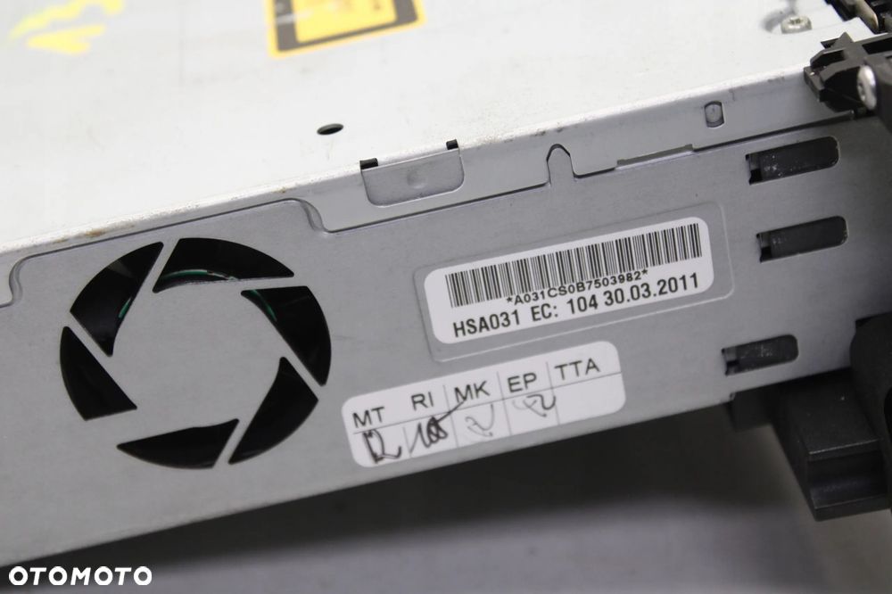 AUDI A7 C7 4G 10R- RADIO RADIOODTWARZACZ NAWIGACJA CZYTNIK PANEL 4G0035746 - 7