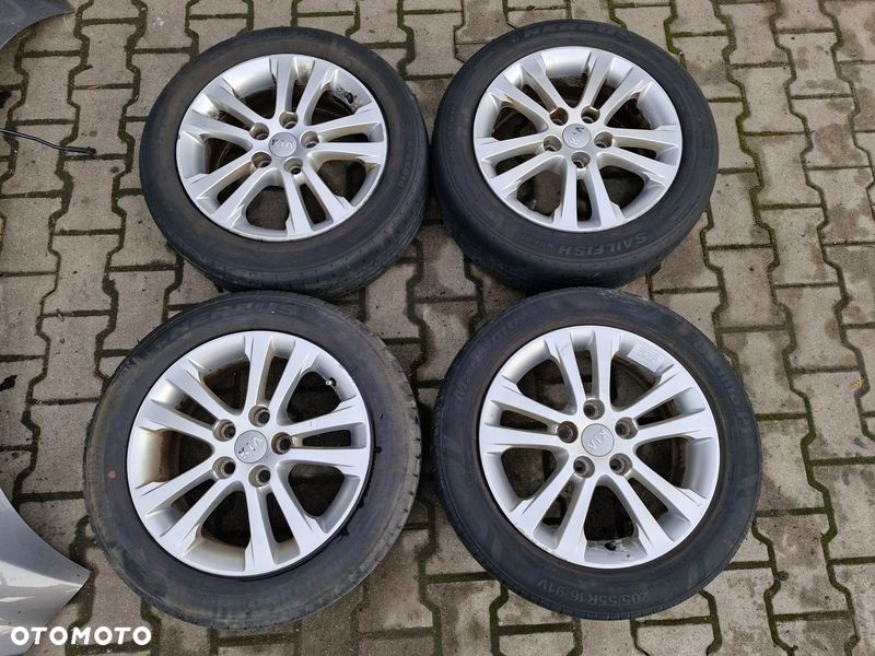 KIA CEED 2 II FELGI ALUMINIOWE ALUFELGI 16 CALI 6.5Jx16 ET50 5x114.3 - 1