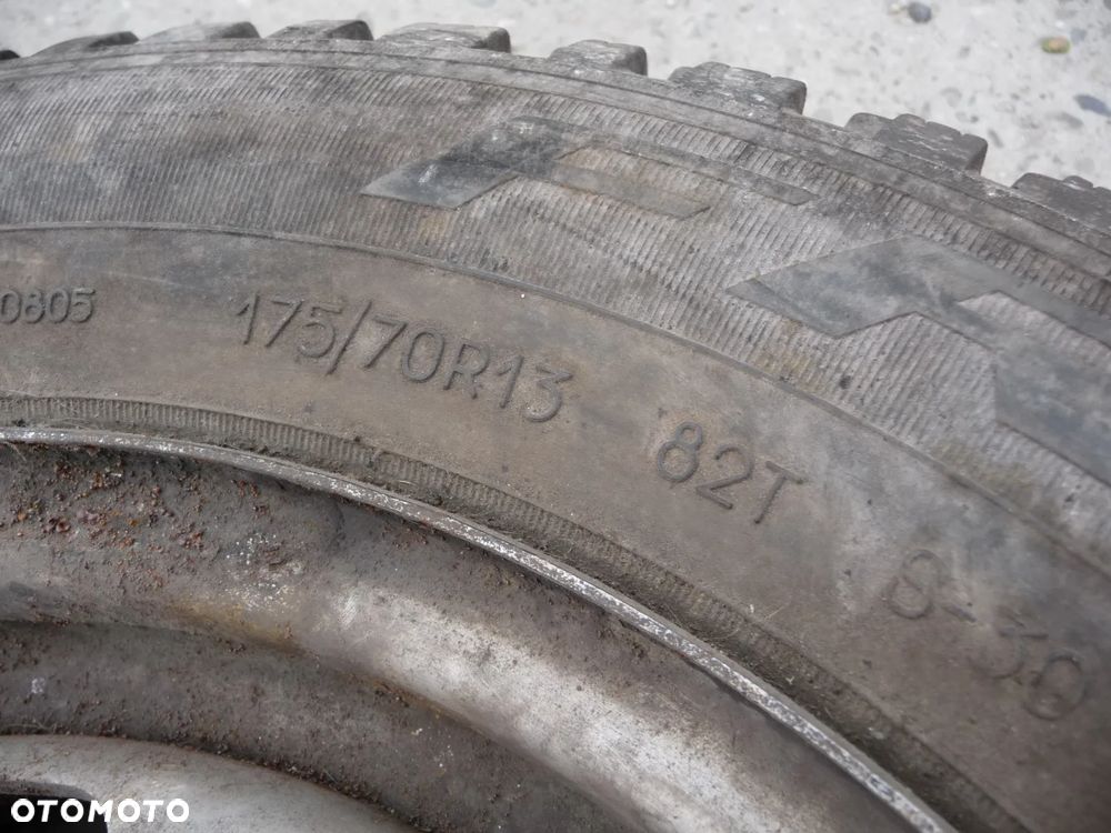 13” - DĘBICA Frigo - 175/70 r13 cali - ZIMOWE Opony - stan: BDB + GWARANCJA !! + możliwy  MONTAŻ !! - 2