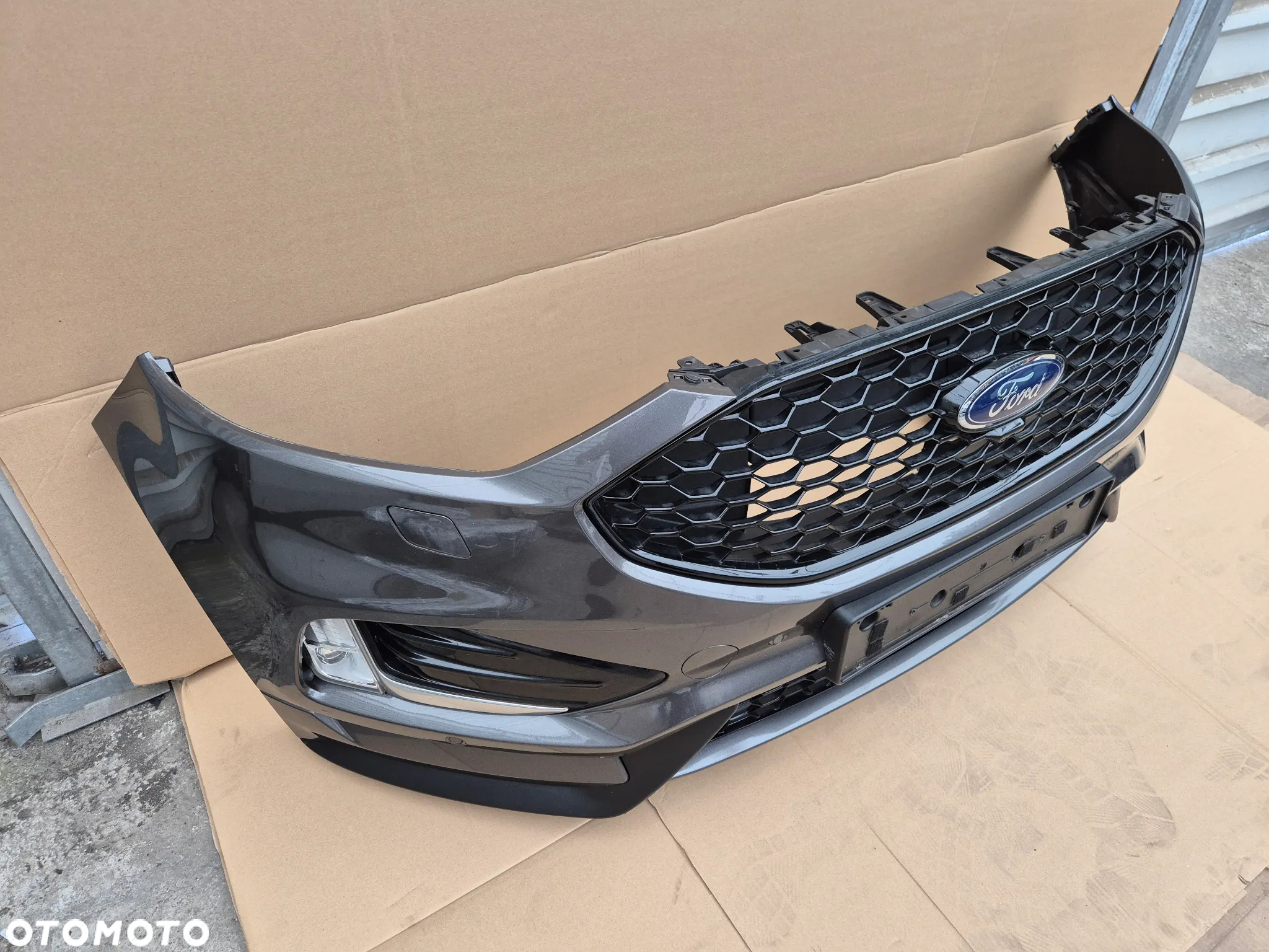 FORD EDGE MK2 LIFT 2019- ST-LINE ZDERZAK KOMPLETNY IDEALNY DEMONTAŻ - 9