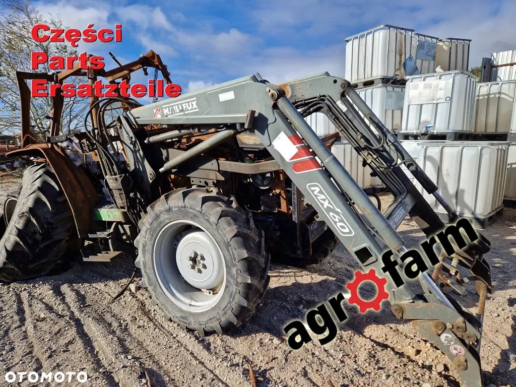 Deutz Agroplus 70 blok wał obudowa skrzynia most zwolnica piasta - 1